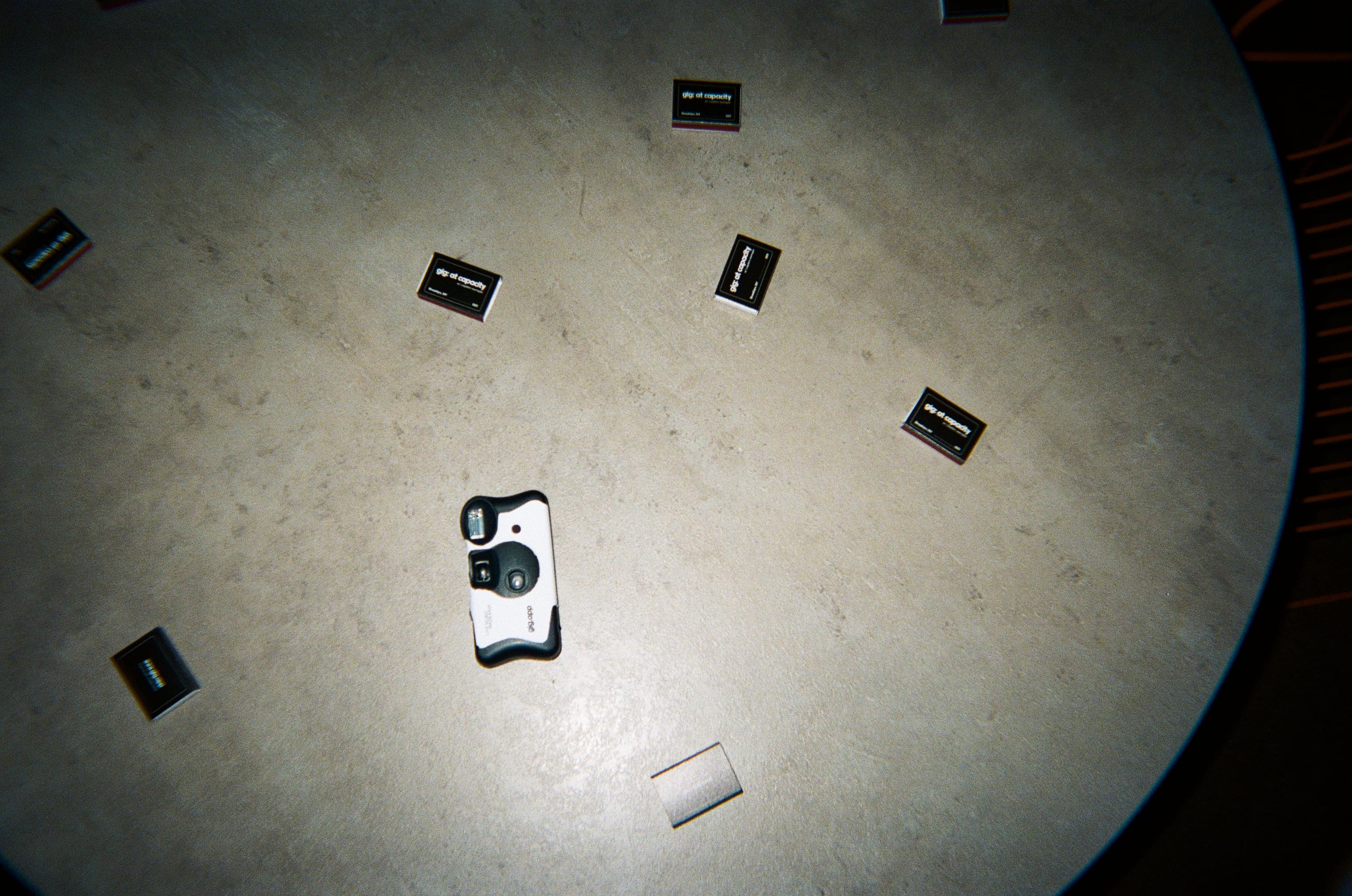 Professional sound and lighting setup for music event production